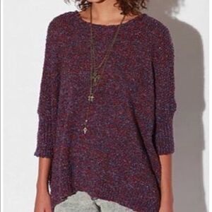 SPARKLE AND FADE | Purple sparkle knit sweater